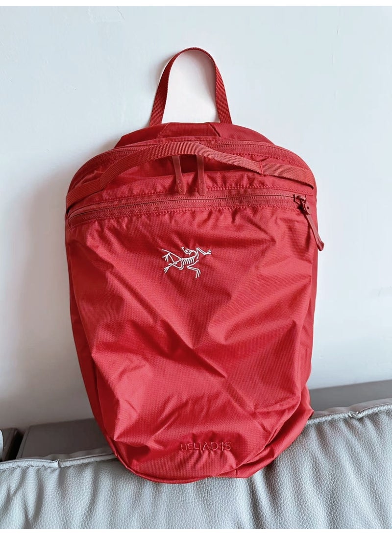 ARCTERYX Arc'teryx Heliad 15L Multi-functional Outdoor Backpack with Embroidered Logo for Hiking, Camping, Commuting, and Travel - Image 3